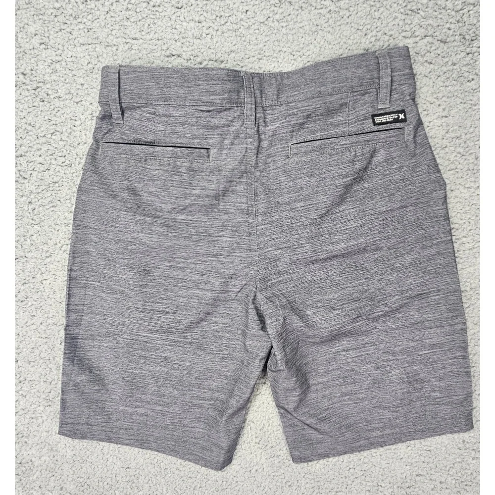 Hurley Walkshorts Men's 28 Gray Hybrid 4-Way Stretch Water Repellent NWT
